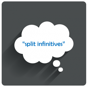 Split infinitives